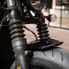 Bobber Black - Short Front Mudguard